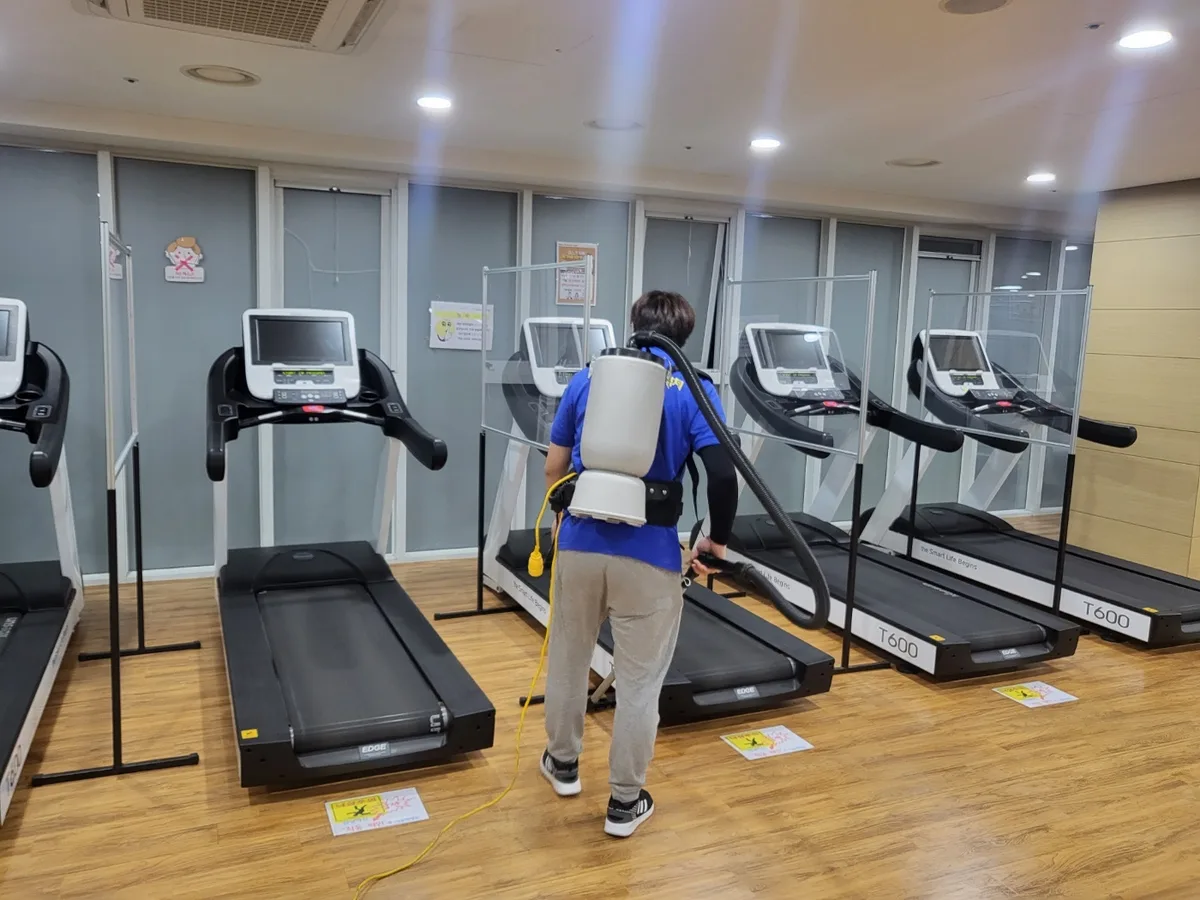 서해구 연희동 헬스장 탕비실 직원 휴게공간 위생청소 사례 - 행진크린